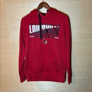 Louisville Cardinals Stadium Athletics Red Sweatshirt Hoodie